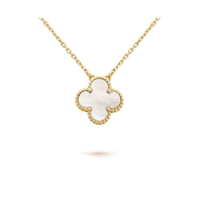 White Clove Necklace