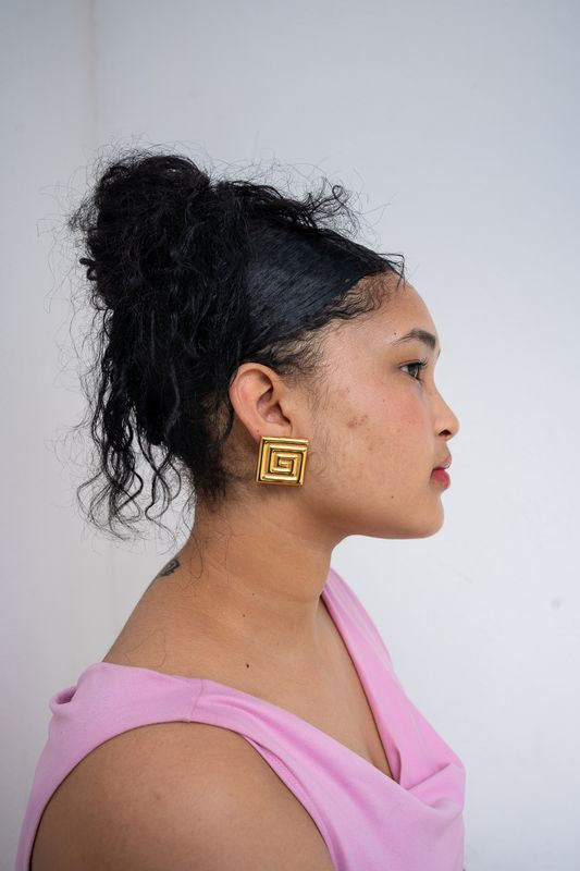 Maze Earings