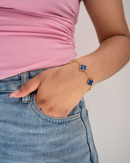 Royal Blue Clove Bracelet